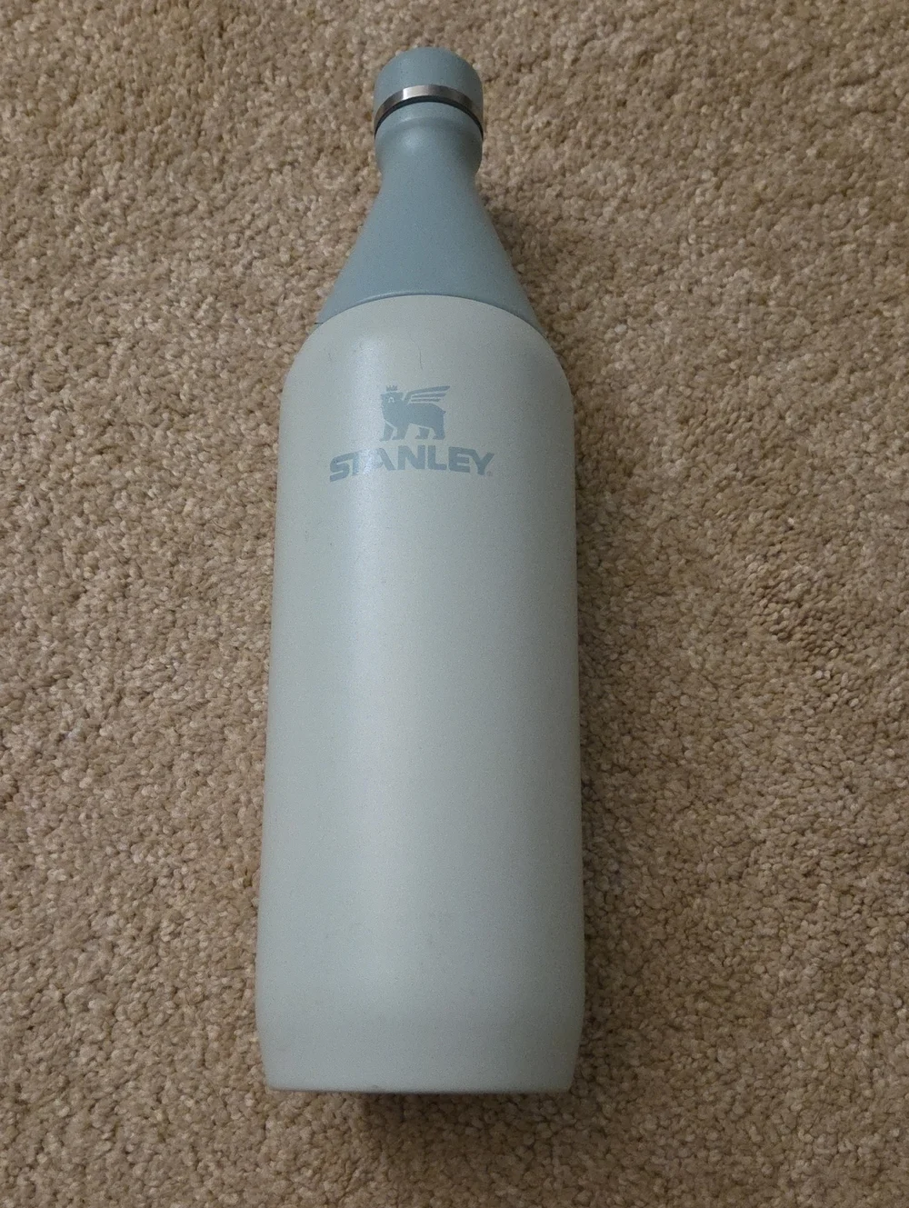 Stanley Blue and Light Green Insulated Bottle